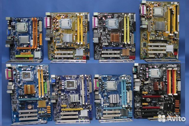 Платы 775 1156 1155 1150 1366 2011 FM2 AM2 AM3+