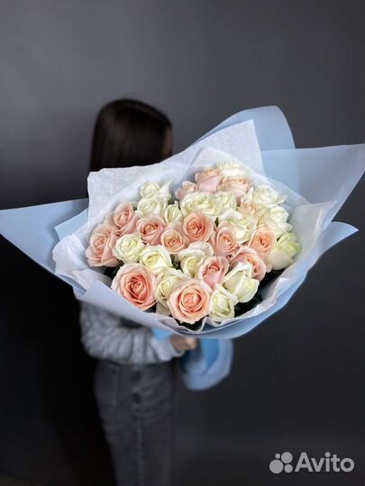 Букет роз 15/25/31/51/101 штука