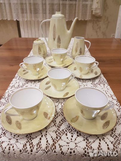 Кофейные сервизы ГДР