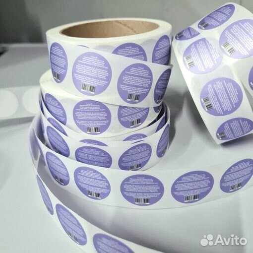 Печать наклеек и стикеров (доставка бесплатно)