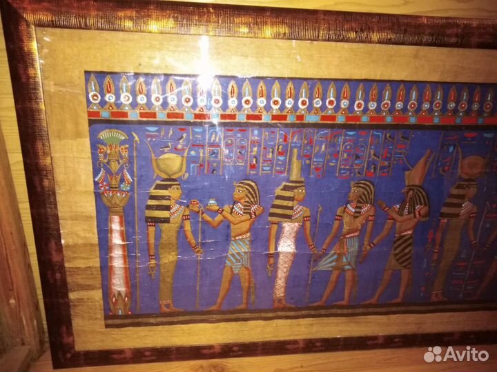 Картина папирус (2 х 1 метр)