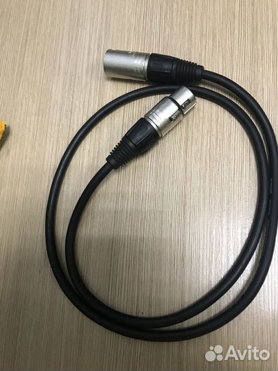 Cordial переходник XLR male to XLR female