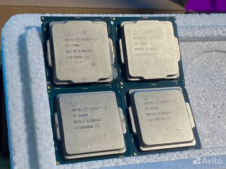 Нерабочие процессоры Intel