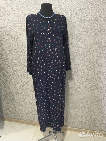 Штапельное платье