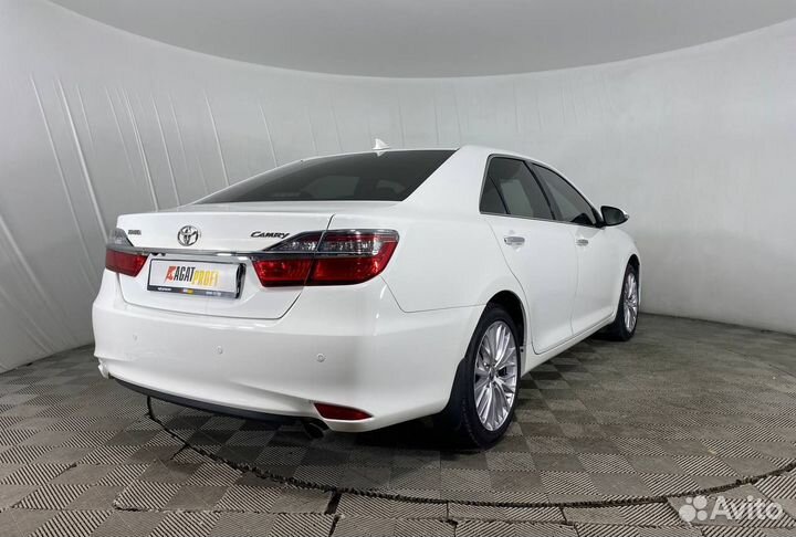 Toyota Camry 2.5 AT, 2016, 140 380 км