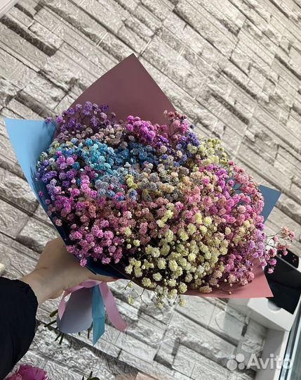 Букет из гипсофилы