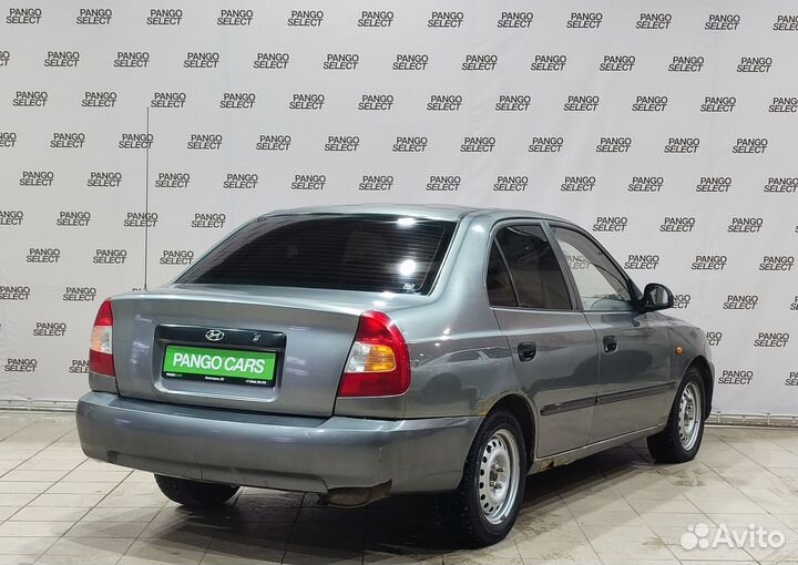 Hyundai Accent 1.5 МТ, 2005, 280 000 км
