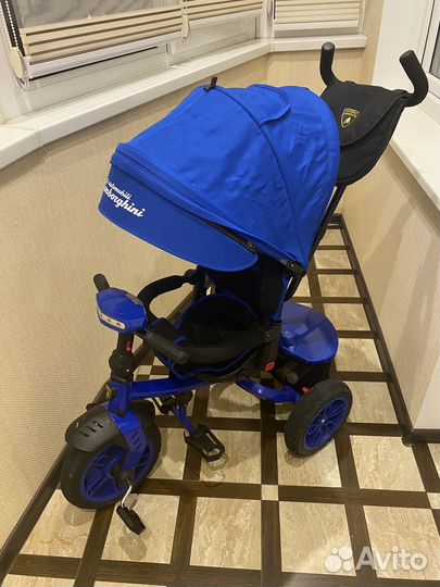 Велосипед коляска lamborghini