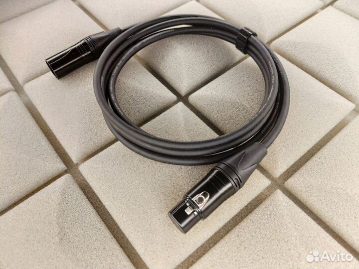 Xlr штекер на xlr гнездо mr. Cable vulcan p23 2м