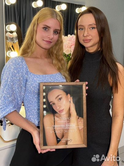 Коррекция/ ламинирование/ окрашивание бровей