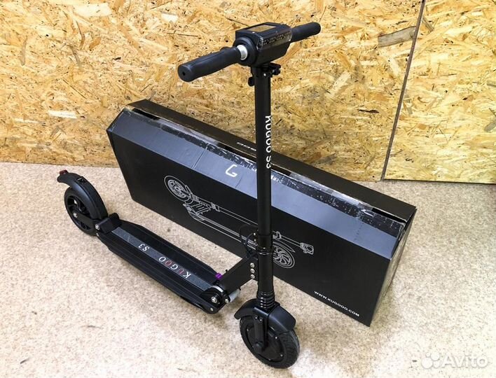 Электросамокат Kugoo S3 JiLong черный