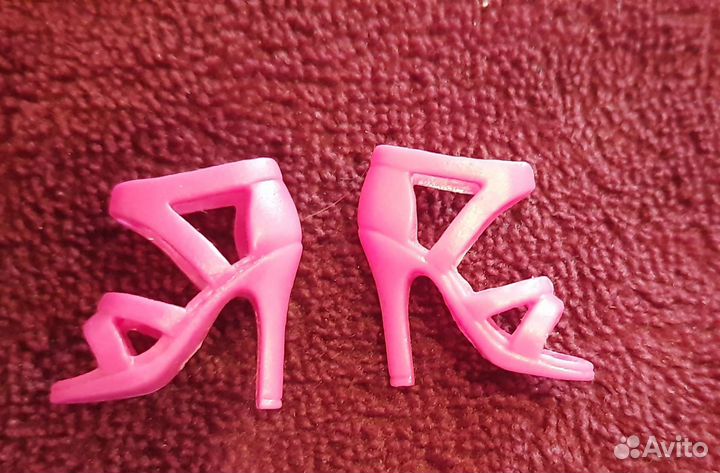 Обувь босоножки для куклы барби