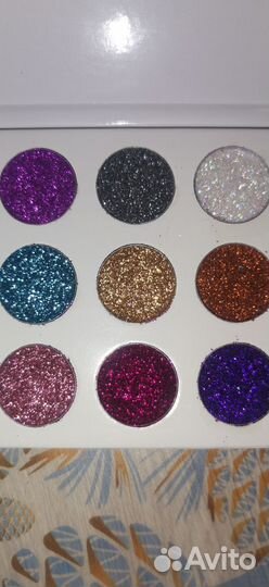 Палетка для век Glamierre Unicorn Glitter Palette