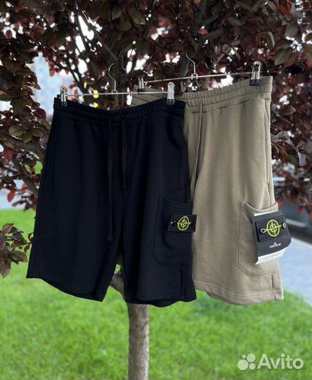 Мужские шорты stone island новые