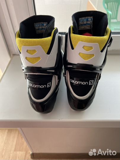 Лыжные ботинки коньковые salomon
