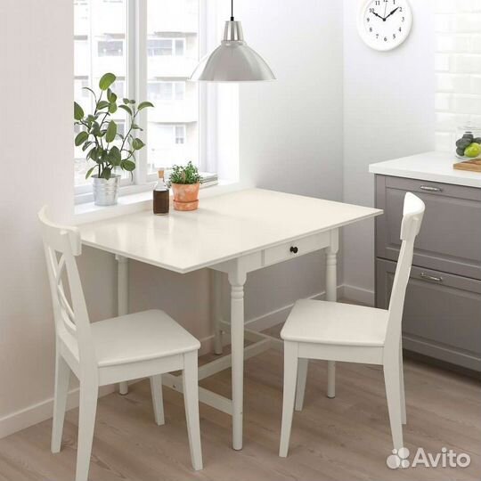Комплект стол стулья ингаторп ingatorp IKEA