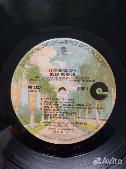 Deep Purple – Stormbringer 1974 USA 1st press