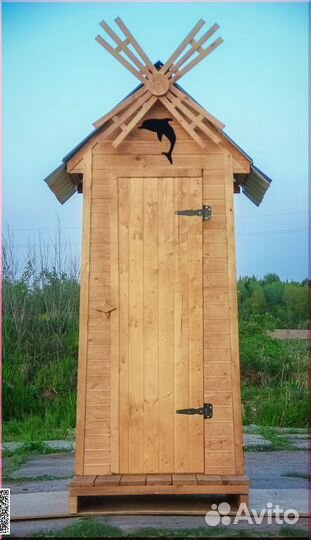 Дачный туалет с установкой JWL457