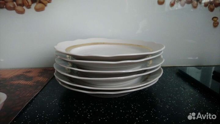 49. Тарелка для вторых блюд,Дулево,6 шт.,1968-1991