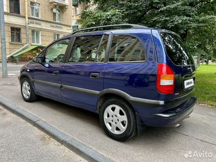 Opel Zafira 2.2 МТ, 2001, 287 000 км