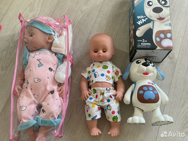 Распродаем игрушек для девочек и мальчиков