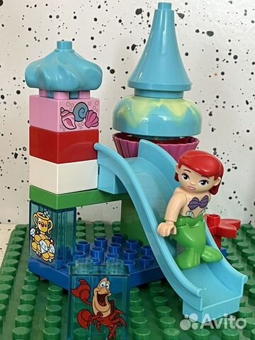 Lego duplo подводный замок Ариэль