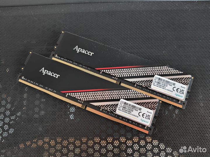 Оперативная память Apacer 2x16 Гб, 3200мгц, Cl16