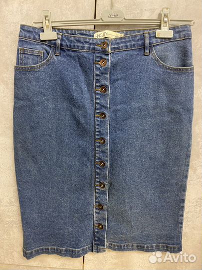 Джинсовая юбка