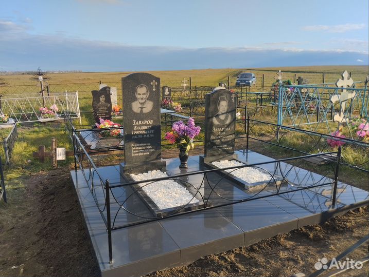 Изготовления памятников благоустройство захоронени