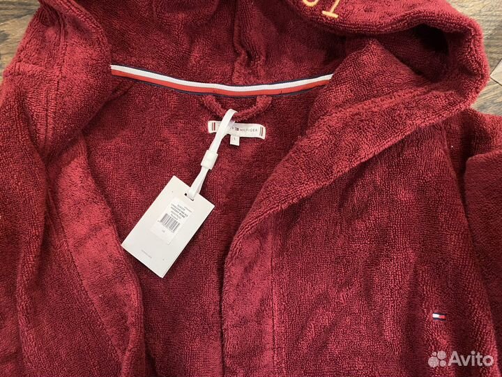 Новый халат Tommy Hilfiger Hoody Robe