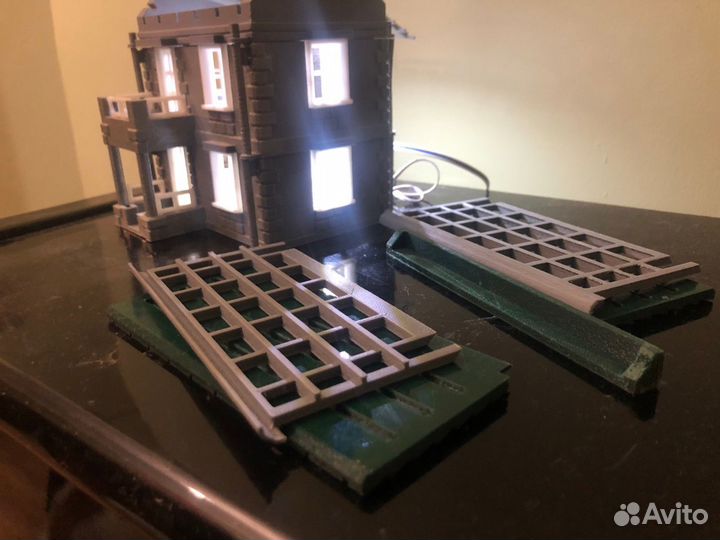 Кукольный домик со светом