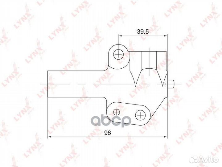 Натяжитель гидравлический / грм lynxauto PT-1035
