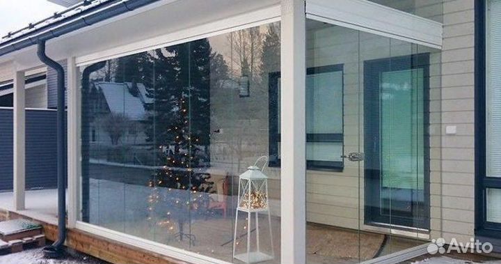 Безрамное остекление лоджий