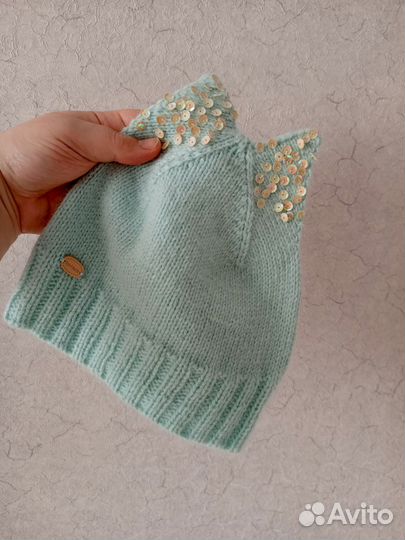 Шапка котик + снуд