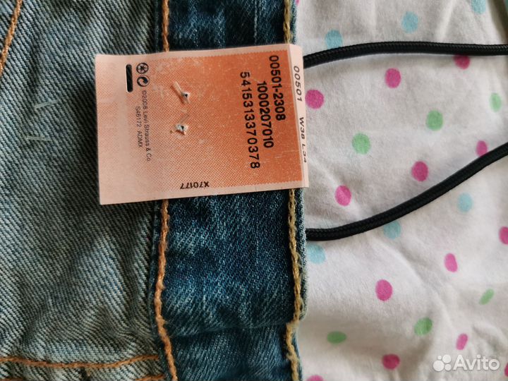 Мужские джинсы levis 501