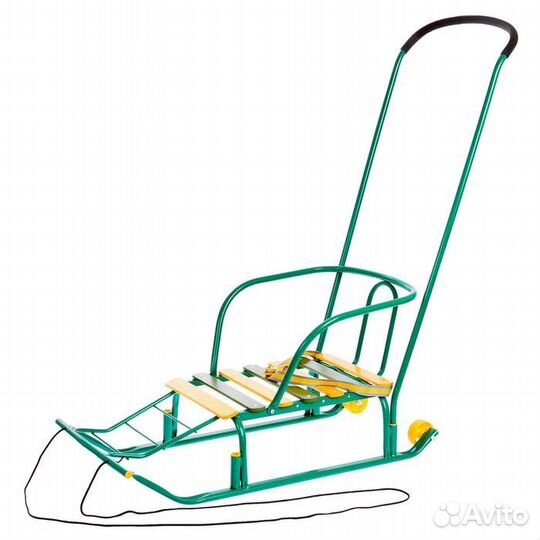 Санки «Тимка 5 комфорт», цвет зелёный 5863568