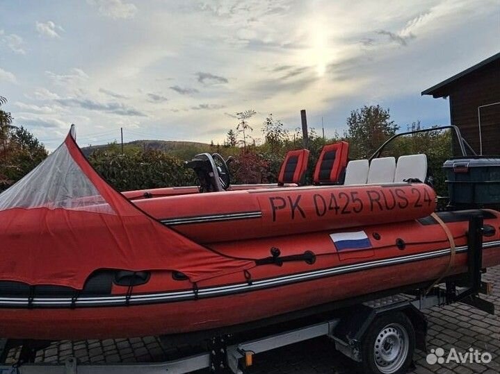 Продам с НДС новую лодку Абакан get 480 с прицепом