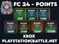 FC 24 points playstation xbox epic games