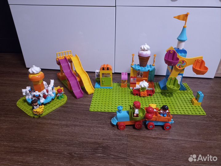 Lego duplo Большой парк аттракционов 10840