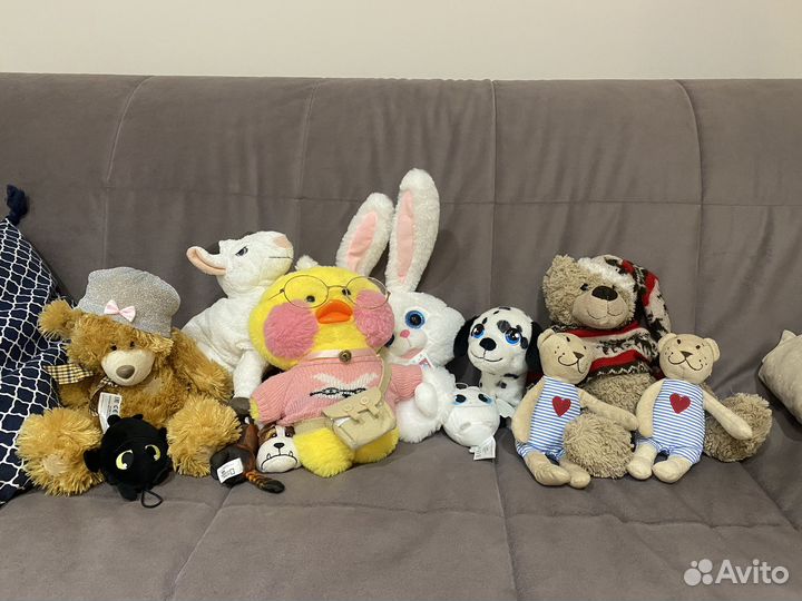 Мягкие игрушки пакетом