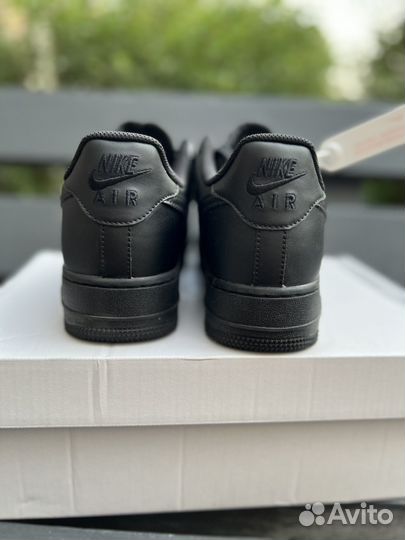 Nike air force 1 black оригинал