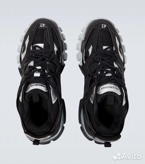 Balenciaga Track Sneaker Black Silver