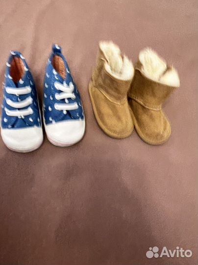 Пинетки mothercare зимние и летние