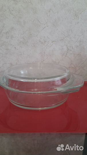 Стеклянные кастрюли