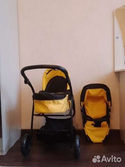 Коляска для кукол новая