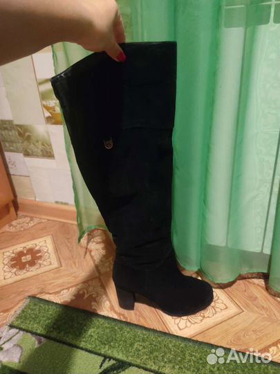 Сапоги ботфорты