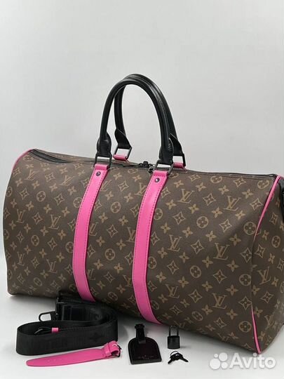 Кожаная дорожная сумка Louis Vuitton