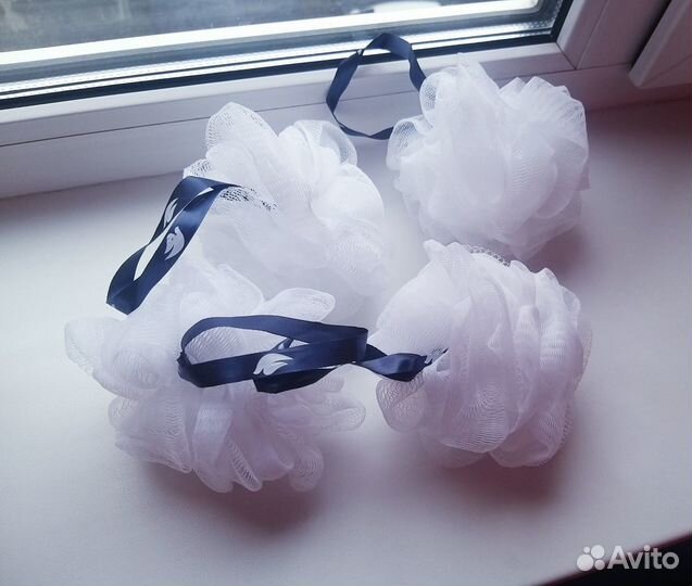 Мочалки новые