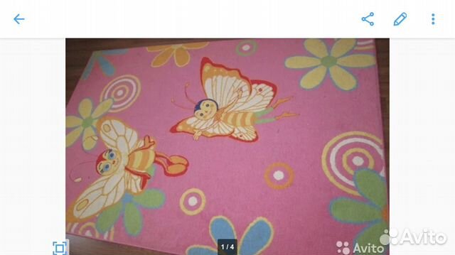 Ковер в комнату для девочки