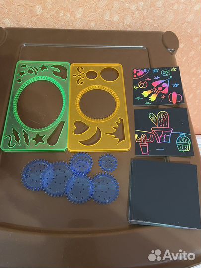 Линейка спирограф